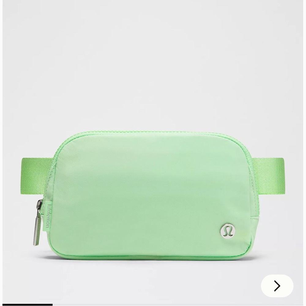 Lululemon Mint Green Belt Bag